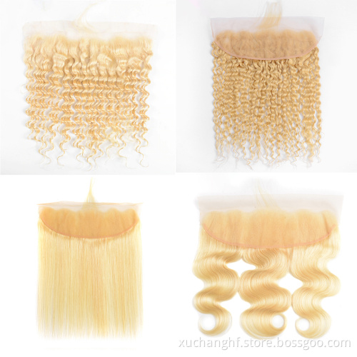 13X4 Ear To Ear Lace Frontal Closure With Baby Hair Pre Plucked Bleached Knots 4X4 2X6 5X5 13X4 13X6 6X6 7X7 360 Lace Closure